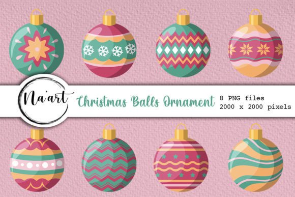 Download Christmas Balls Ornament Clipart - Clipart Collection
