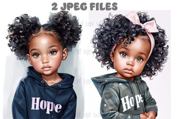 Download African American Girls Clipart Set 10 - Clipart Collection