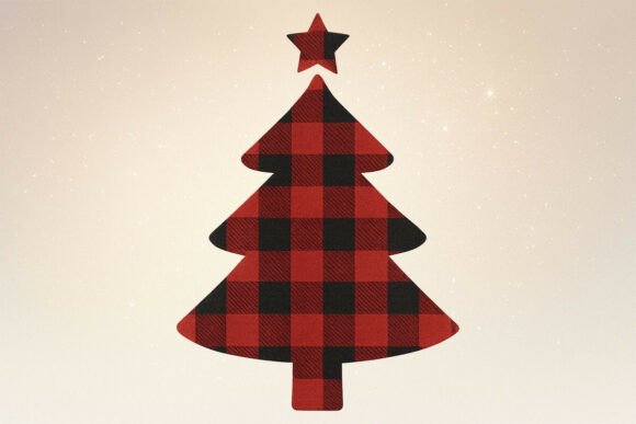 Download Christmas Plaid Tree PNG Clipart - Clipart Collection