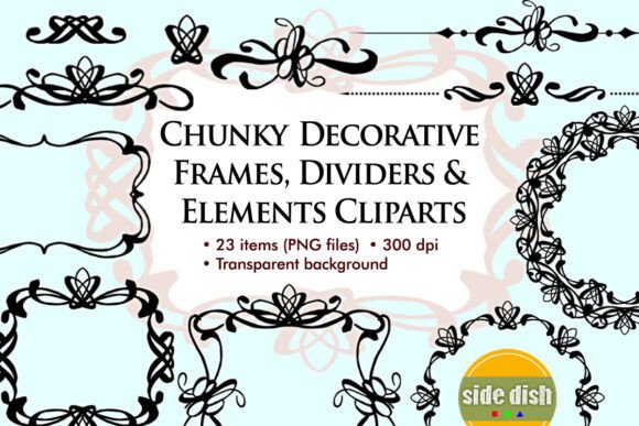 Download Chunk-Decorative-Frames/Dividers-Clipart - Clipart Collection