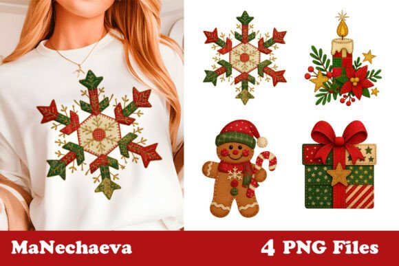 Download Christmas Patchwork Holiday Clipart - Clipart Collection
