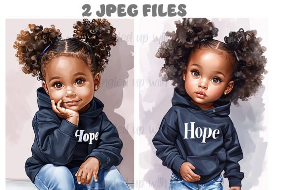 Download African American Girls Clipart Set 9 - Clipart Collection