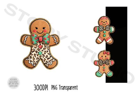 Download Festive Gingerbread Man Cookie Clipart - Clipart Collection